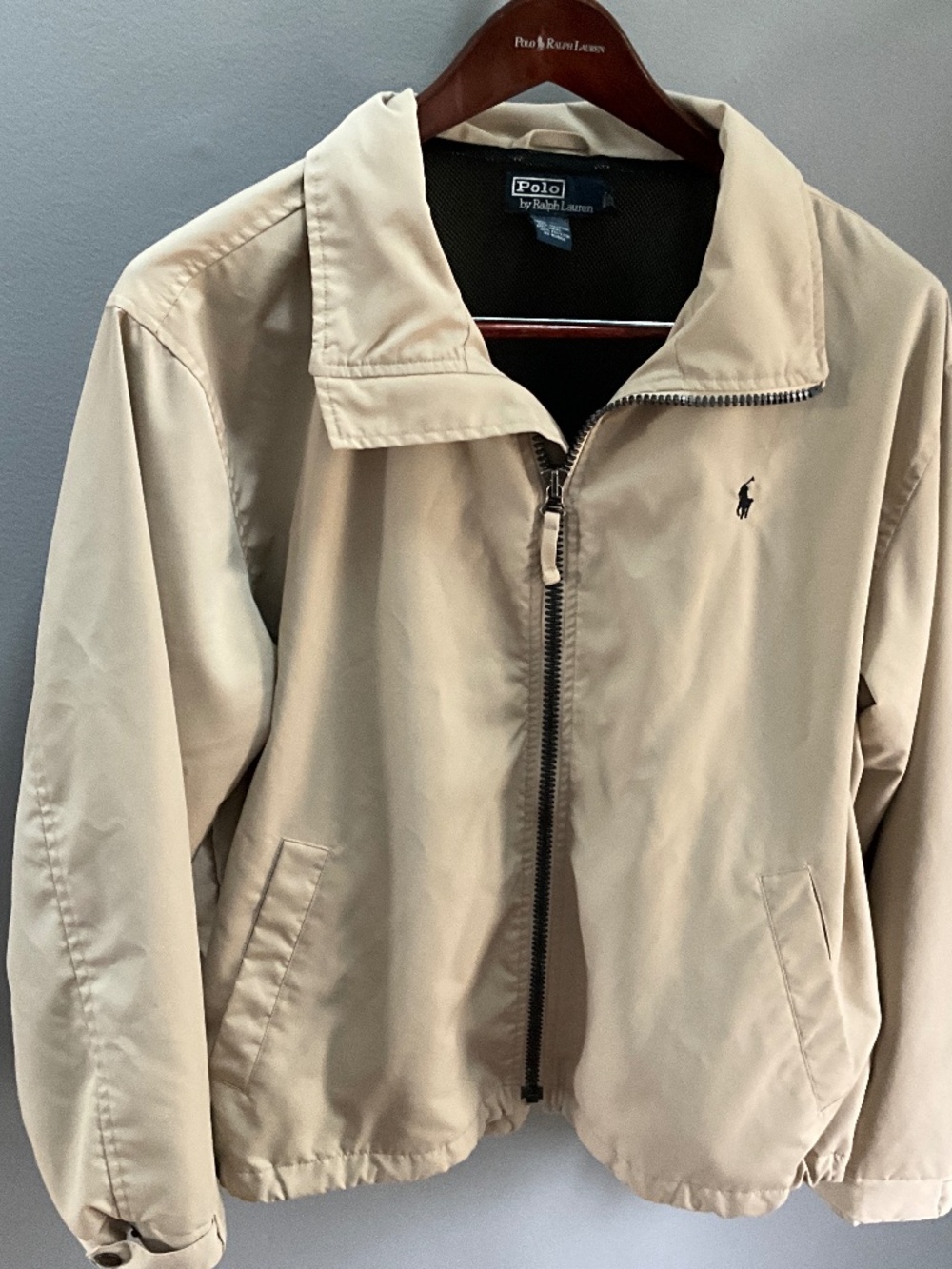 Polo by Ralph Lauren light tan jacket, XL